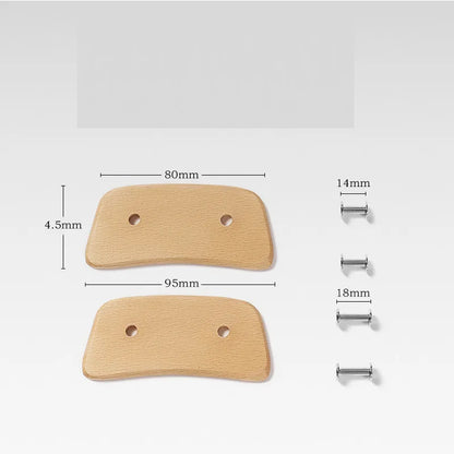 Wooden BBQ Pan Handle