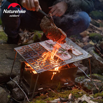 Portable Outdoor Titanium Baking Tray