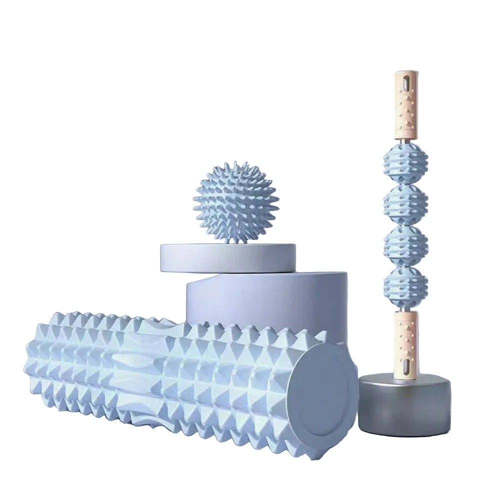 3-in-1 Massage Set Ball, Roller & Foam Muscle Massager