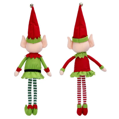 65CM Long-Legged Elf Doll Christmas Party Ornament (2pcs)