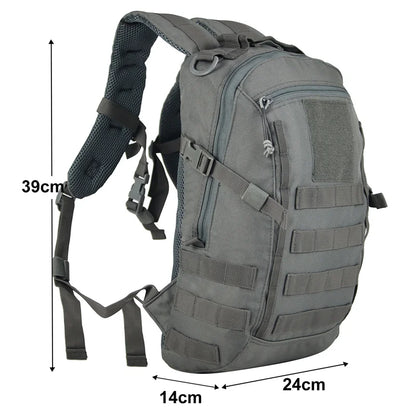 Tactical Molle Backpack Waterproof Grey