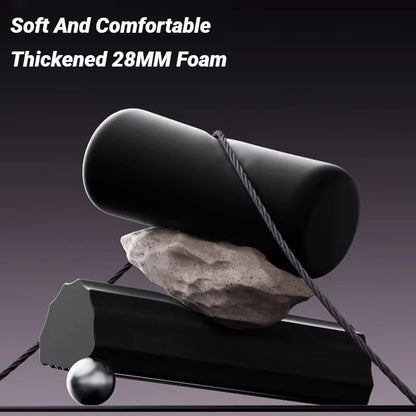 Sit-Up Bar with Suction Cup Black