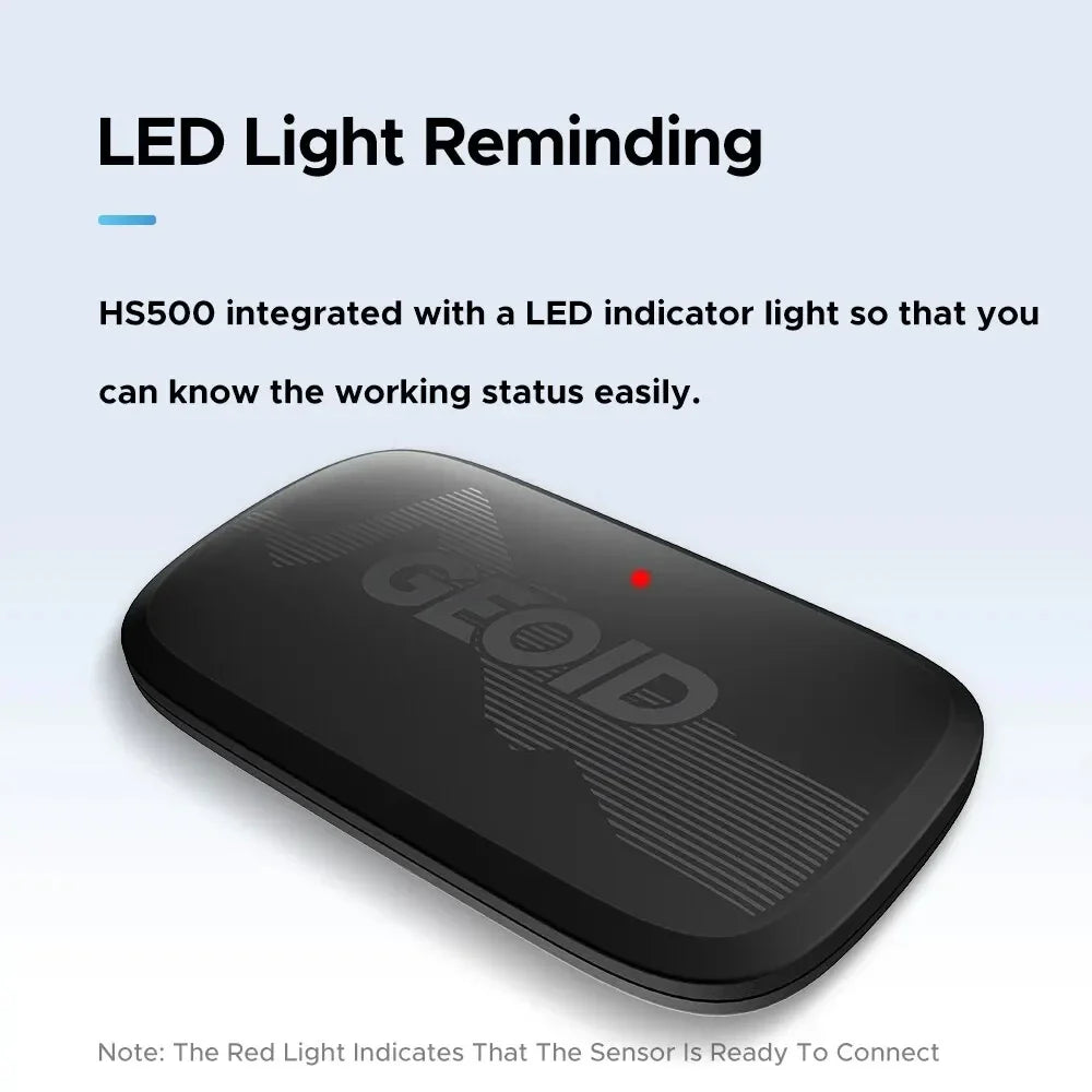 Heart Rate Monitor Chest Strap Bluetooth 4.2 And ANT+ ECG Sensor Black