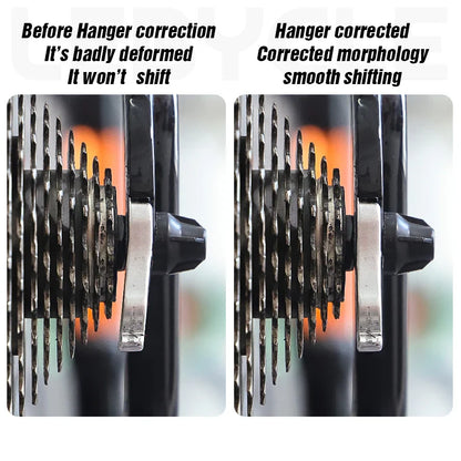 Bike Derailleur Hanger Alignment Gauge Tool Silver