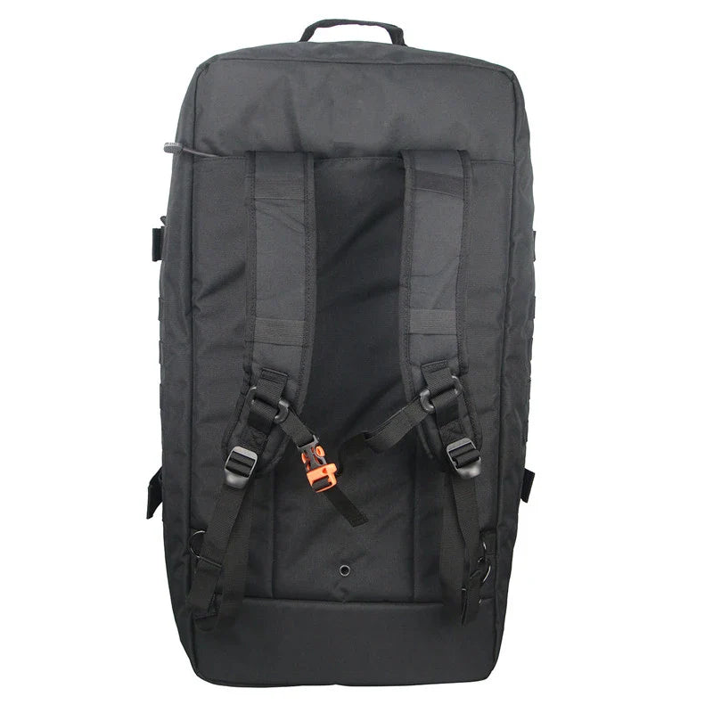 Tactical Molle Sport Travel Duffel Bag Black
