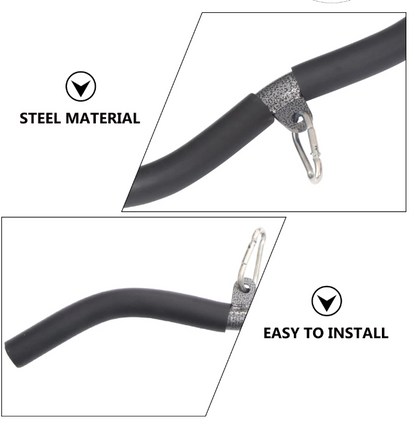 T-Shape Fitness Lower Pull Bar for Back and Arm Exercise