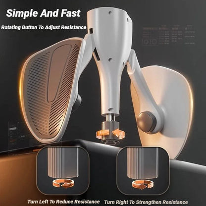 Adjustable Resistance Pelvic Floor Leg Trainer Grey