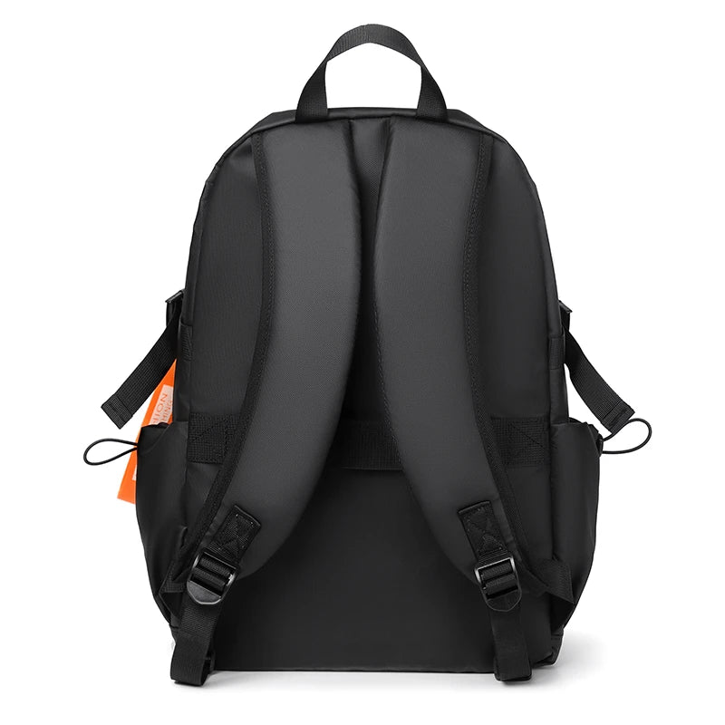 Waterproof Oxford Backpack Durable Travel Black