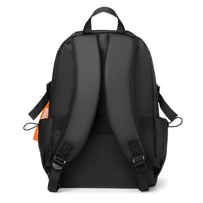 Waterproof Oxford Backpack Durable Travel Black