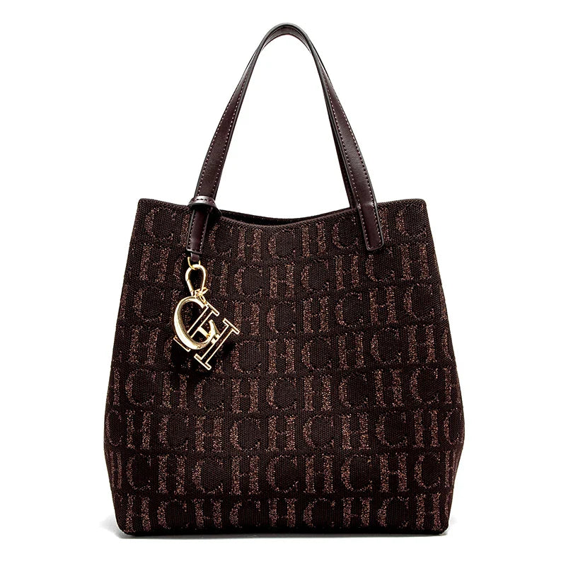 Ladies Canvas Shoulder Tote Bag Crossbody