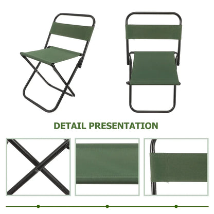 Camping Folding Chair Table