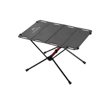 Transparent Tactical Camping Table Black
