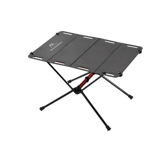 Transparent Tactical Camping Table Black