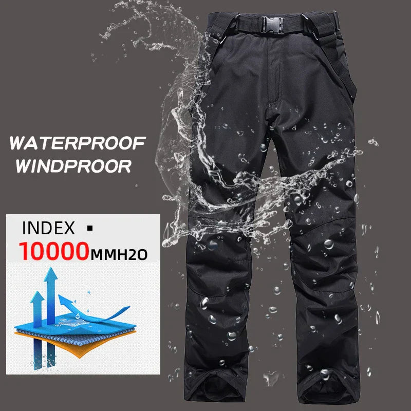 Men’s Ski Suit: Waterproof Windproof Snowboard Jacket