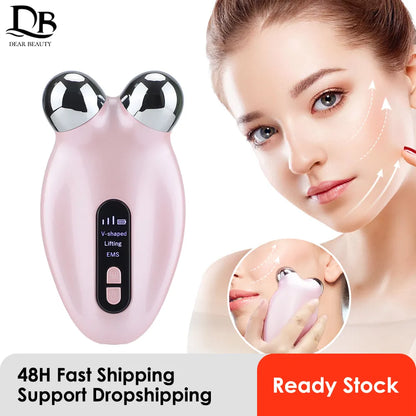 EMS V-Face Lifting Roller - Anti-Wrinkle Beauty Device