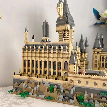 Micro Bricks City Medieval Magic School Castle Set