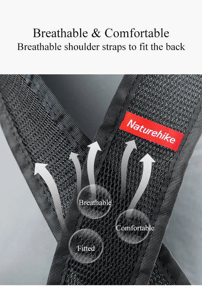 Ultralight 18L Foldable Waterproof Hiking Backpack - Blue