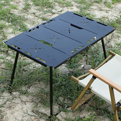 Tactical Folding Camping IGT-Compatible Table Black