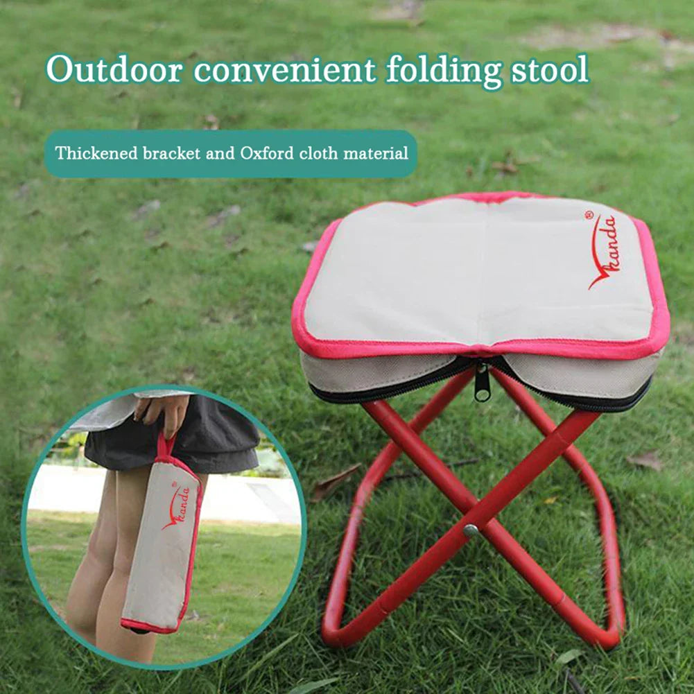 Folding Camping Stool with Bag