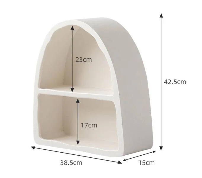Nordic Arched Wall Cabinet: Stylish Living Room Storage