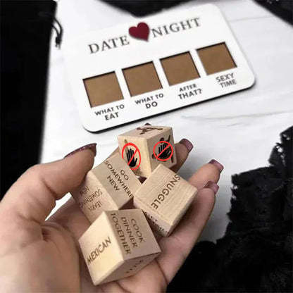 Wood Romantic Date Night Game