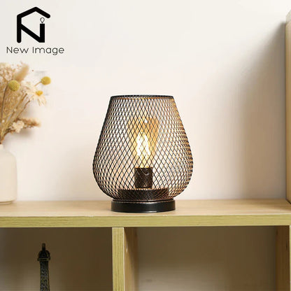 Cordless Metal Candle Holder: Nordic Elegance for Home Decor