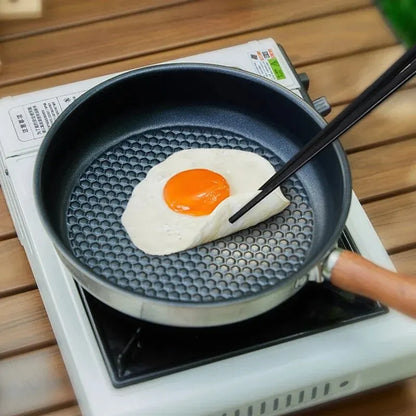 Camping Non-Stick Frying Pan Silver