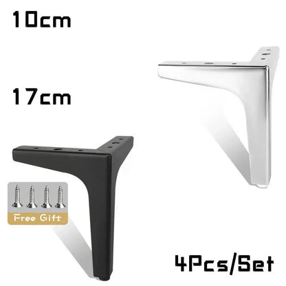 Set of 4 Luxury Metal Furniture Legs