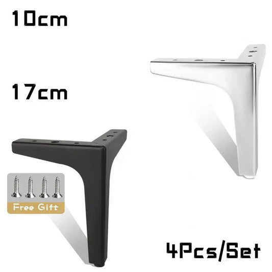 Set of 4 Luxury Metal Furniture Legs