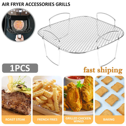 Outdoor Air Fryer Rack Grilling Rack