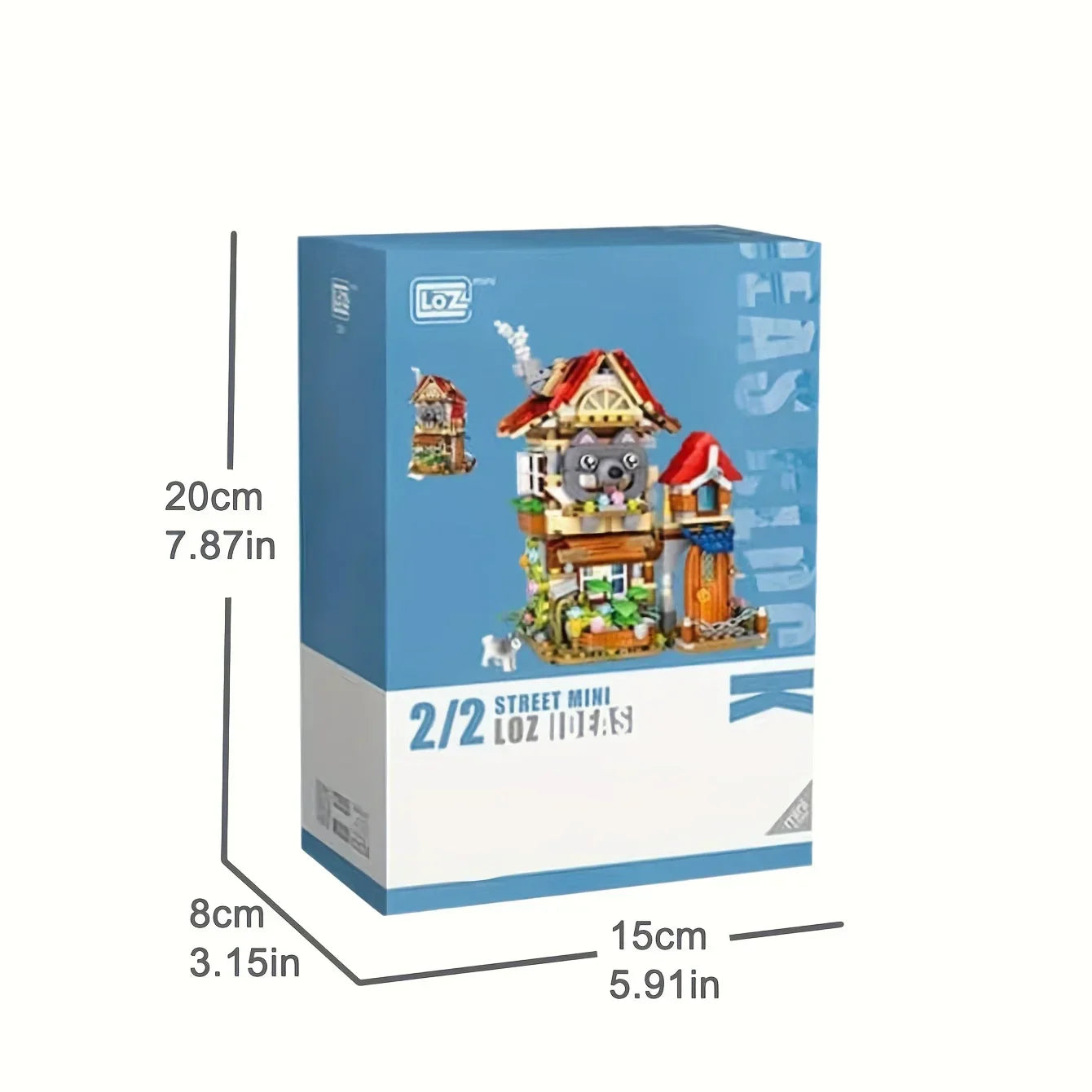 Mini Forest Cabin Street View