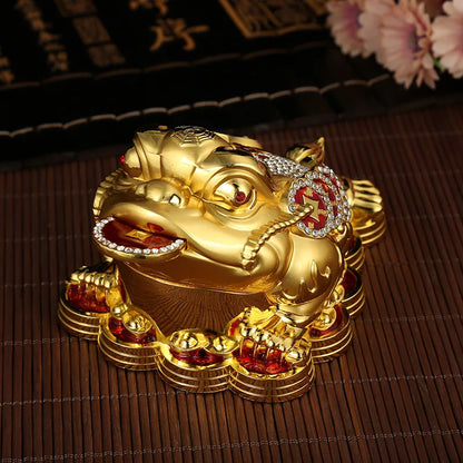 Golden Prosperity: Feng Shui Jin Chan Talisman for Luck and Wealth