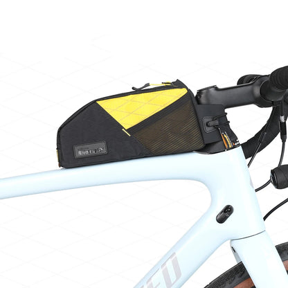 1.2L Top Tube Bike Bag Leg-Free Design Yellow