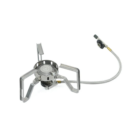 3240W Windproof Split Gas Burner Silver