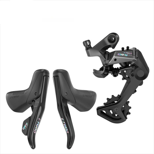 1x11-Speed Gravel/Cyclo-Cross Road Groupset Black