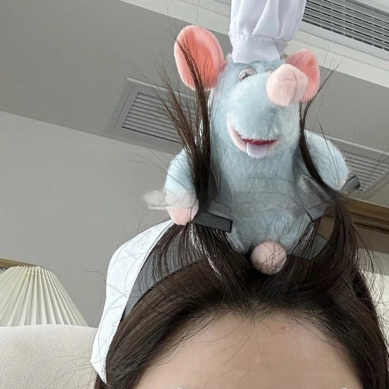 Ratatouille Hairband New Cartoon Plush Doll