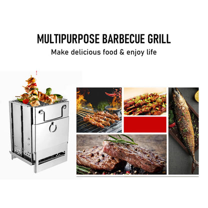 Wood Stove Stainless Steel