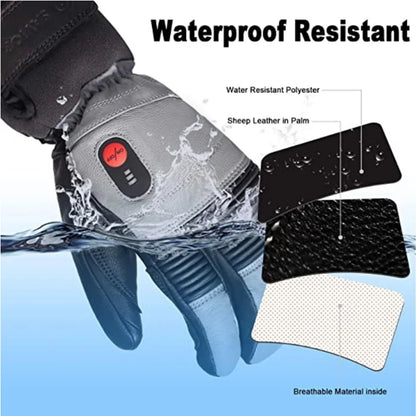 Snow Wear 3 Fingers Ski Mittens