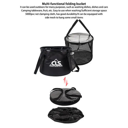 30l Outdoor Folding Fishing Bucket