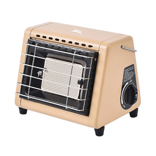 Portable 1500W Butane Tent Infrared Outdoor Space Heater Khaki