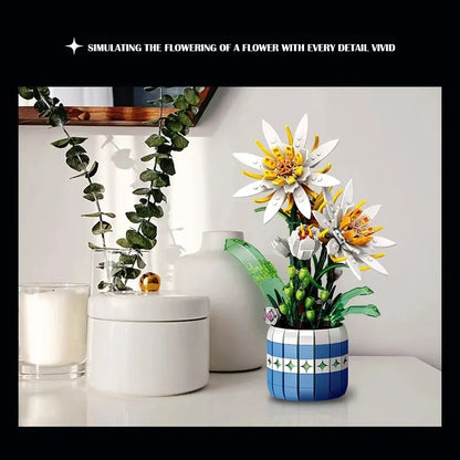 Flower Bonsai Building Blocks Epiphyllum Plant