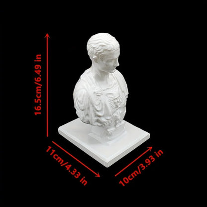 Julius Caesar statue Office Desk Pen Holder