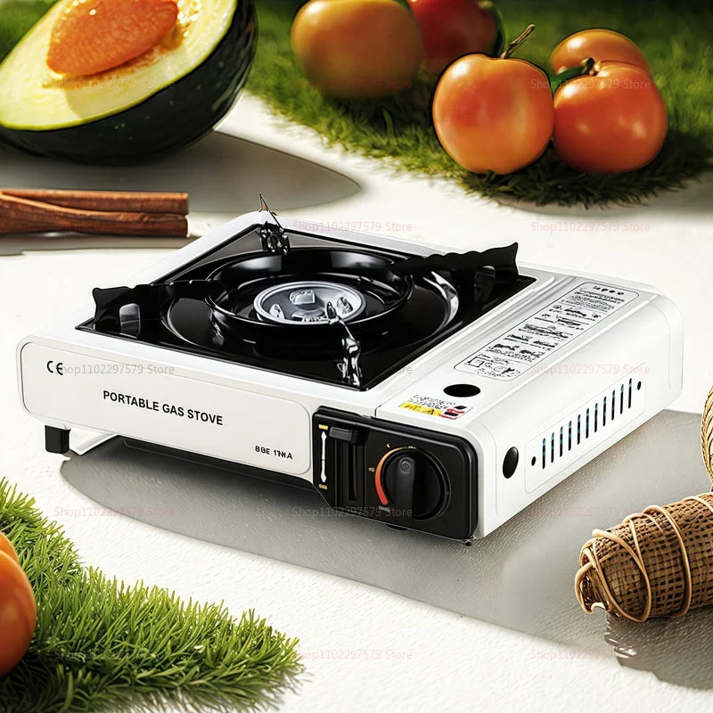 Portable Camping Cartridge Stove White