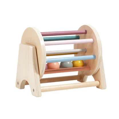 Montessori Wooden Spinning Infant Drum