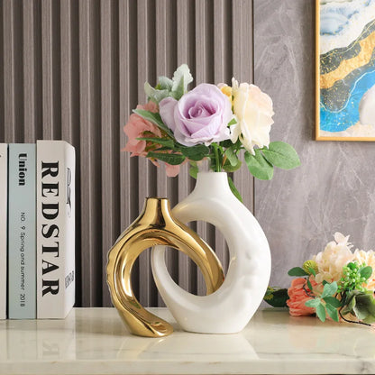 Elegant Ceramic Vase Set: Elevate Your Home Decor