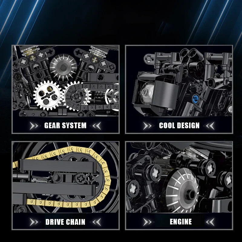 Motorbike Building Blocks