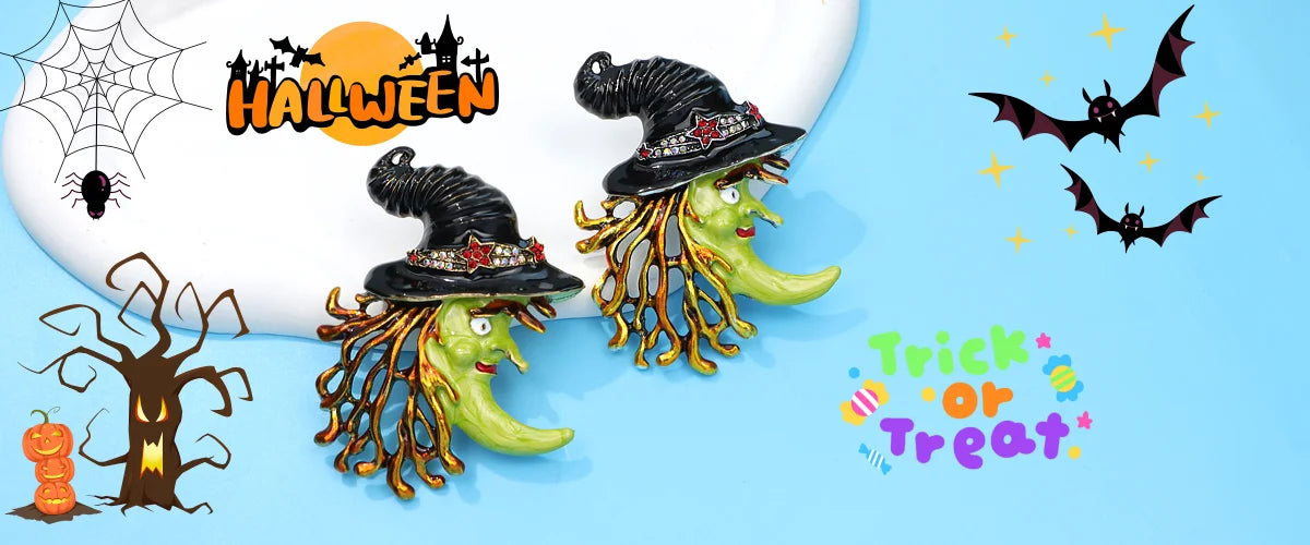 Elegant Rhinestone Christmas Tree Brooch