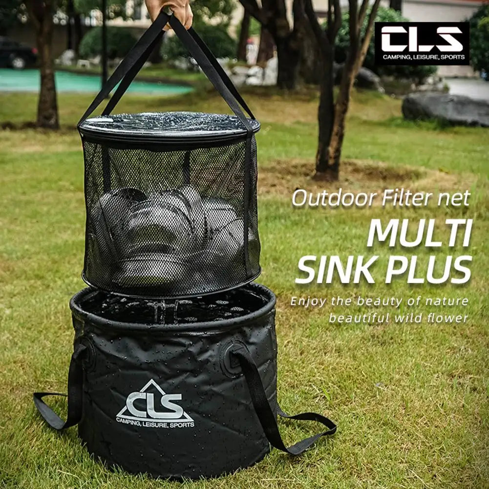 30l Outdoor Folding Fishing Bucket