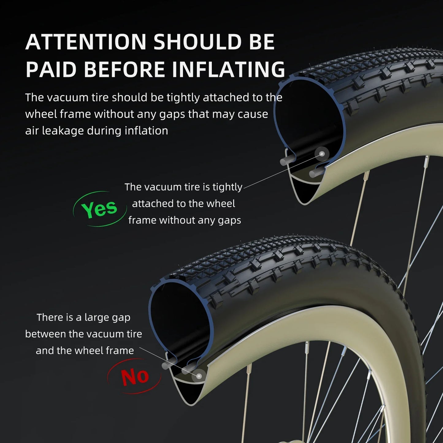 Aluminum Alloy 1.3L Tire Booster High-Pressure Air Tank with Valve Black