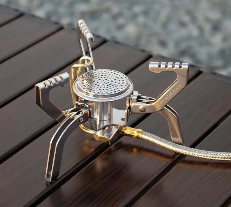 4800W Windproof Pocket Stove Silver